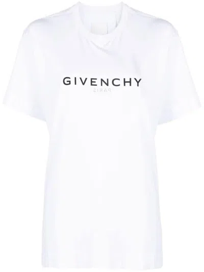 Givenchy T-shirt Archetype Con Stampa In White