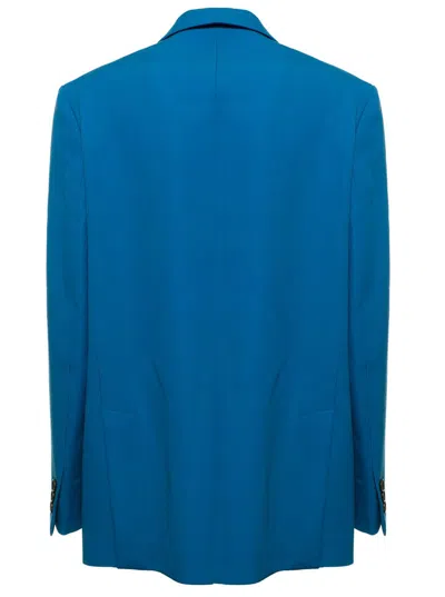 Marni Tailored Single-button Blazer Jacket In Blue