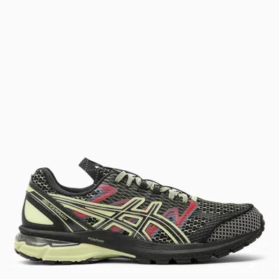 Asics Mesh Us4-s Gel-terrain Kiko Curat Low-top Sneakers With Rubb In Black
