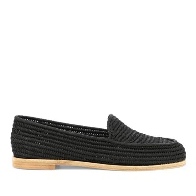 Paloma Barcelã³ Women's "amaranta" Loafers In Black