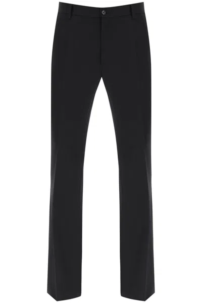 Dolce & Gabbana Flared Tailoring Pants In Black