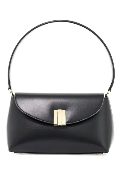 Shop Bally Ollam Leather Shoulder Bag In In Black