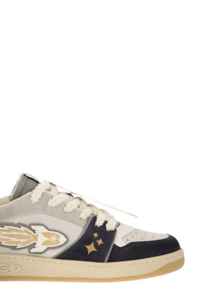 Enterprise Japan Ej Egg Rocket - Sneakers In White/blue