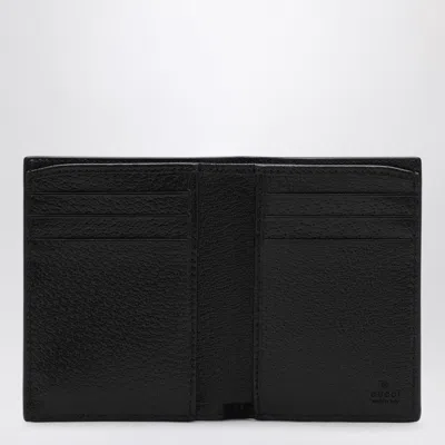 Gucci Gg Marmont Black Leather Card Holder Men
