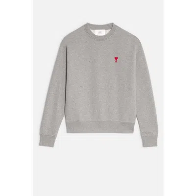 Shop Ami Alexandre Mattiussi Ami Paris Sweatshirts In Grey