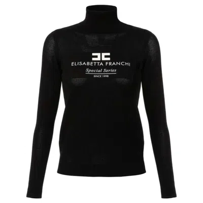 Shop Elisabetta Franchi Sweaters In Black