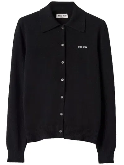 Miu Miu Maglieria In Black