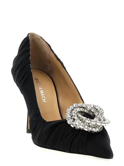 Shop Mach & Mach 'galaxy' Pumps In Black