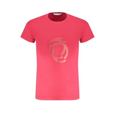 Trussardi Red Cotton T-shirt In Pink