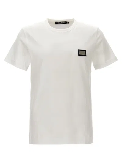 Shop Dolce & Gabbana T-shirt 'dg Essential' In White