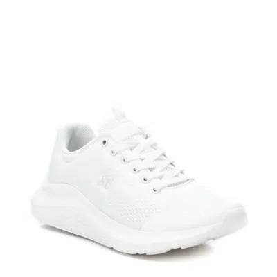 Xti Women's Lace-up Sneakers In White In White