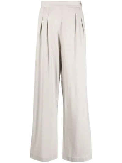 Fabiana Filippi Wool Trousers In White