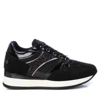 Xti Women's Lace-up Sneakers In Black In Black