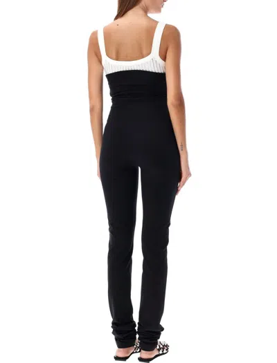 Shop Attico The  Flared High Waisted Pant In Black