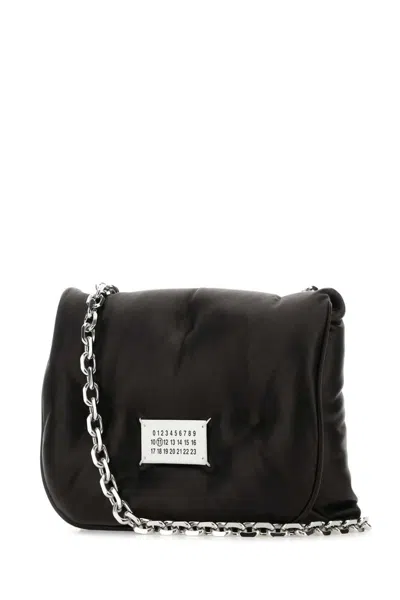 Shop Maison Margiela Shoulder Bags In Black