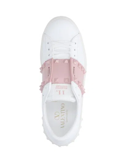 Shop Valentino Garavani Sneakers In White