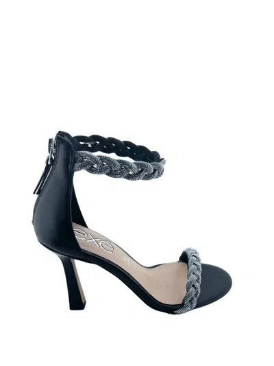 Exe' Julia Sandals In Black In Black