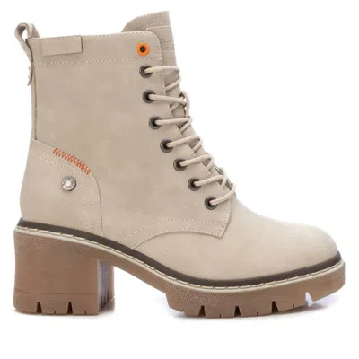 Shop Xti Women's Lace-up Booties In Ice In Blue