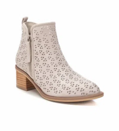 Xti Women's Suede Ankle Booties In Ice In Blue