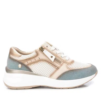 Xti Women's Lace-up Sneakers In Jeans In Grey