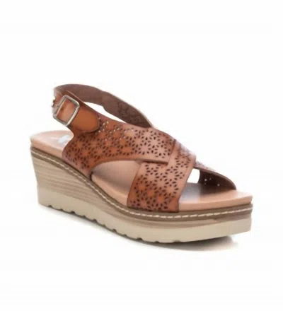 Xti Women's Wedge Sandals In Brown In Brown