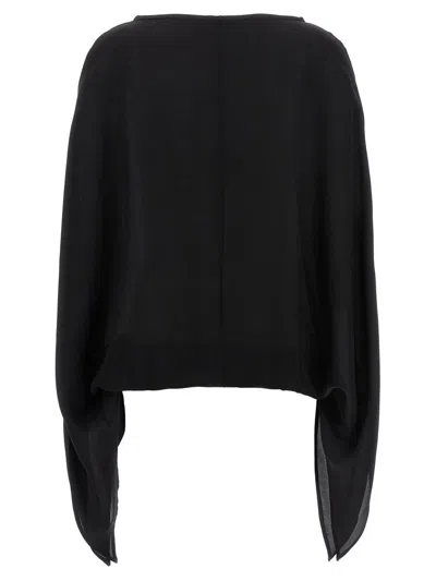 Di.la3 Pari' 'cristina' Blouse In Black