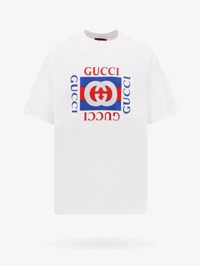 Gucci Interlocking G Cotton Jersey T-shirt In White