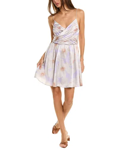 Hutch Ada Mini Dress In Purple