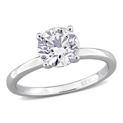 Created Forever 1 1/2ct Tw Lab-grown Diamond Solitaire Engagement Ring In 10k White Gold In White