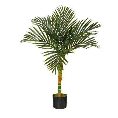 Homplanti 3' Golden Cane Artificial Palm Tree