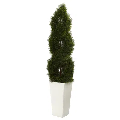 Homplanti 5.5' Pond Cypress Tree In Planter Uv Res (indoor/outdoor)