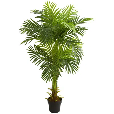 Homplanti 5' Double Stalk Hawaii Palm Artificial Tree