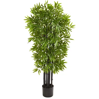 Homplanti 51" Bamboo Tree With Black Trunks Uv Resist (indoor/outdoor)