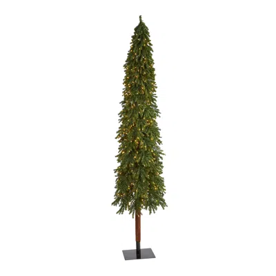 Homplanti 9' Grand Alpine Christmas Tree W/600 Lights And 1183 Tips