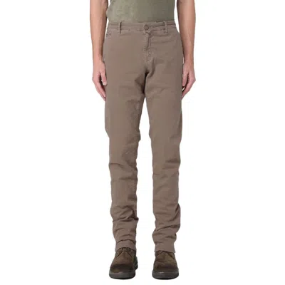 Jacob Cohen Brown Cotton Jeans & Pant In Brown