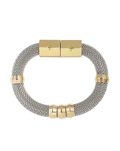 Holst + Lee Classic Mesh Bracelet Two Tone In Two Tone