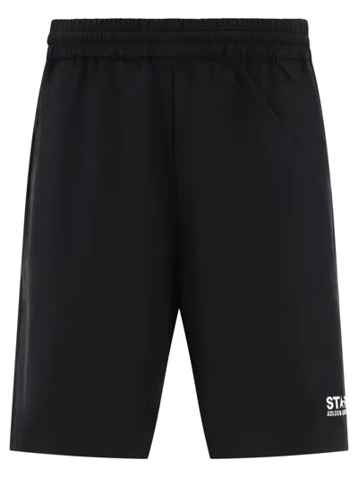 Shop Golden Goose "diego" Shorts In Black