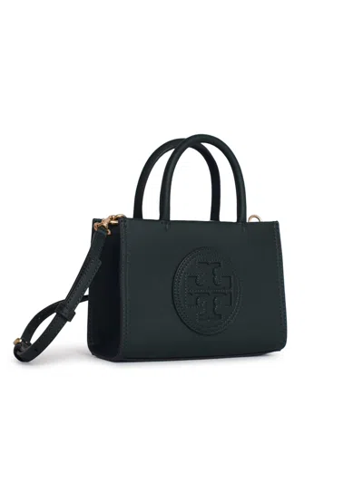 Shop Tory Burch 'ella' Mini Bag In Green Bio Tex Lear