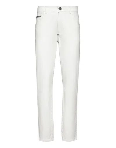 Philipp Plein Straight-leg Denim Trousers In Multi