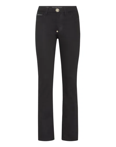Philipp Plein Denim Trousers Regular Fit In Multi