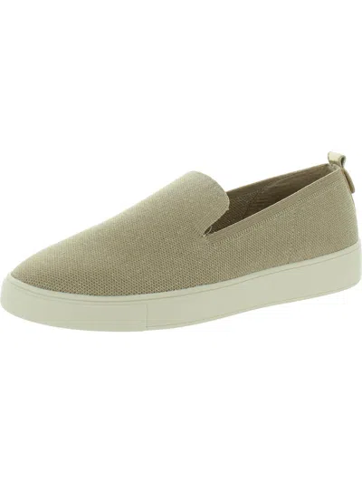 Adam Tucker Farren 15 Womens Woven Slip On Loafers In Beige