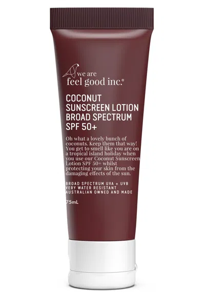 We Are Feel Good Inc. Coconut Sunscreen Lotion Spf50+ 75ml