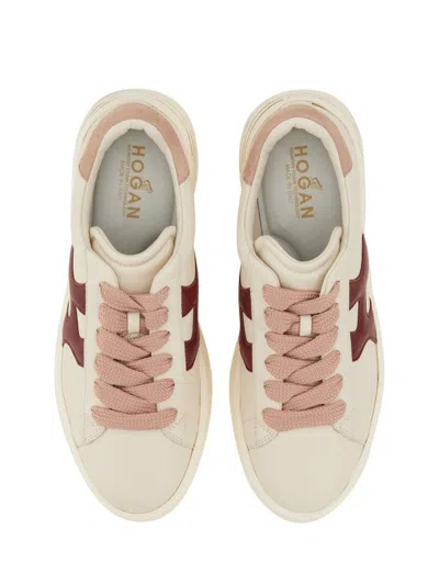 Shop Hogan Rebel Sneaker In Beige