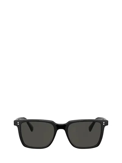 Shop Oliver Peoples Sunglasses In Black