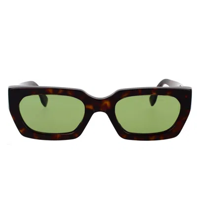 Retrosuperfuture Teddy 3627 Rectangular Frame Sunglasses In Havana