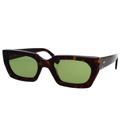 Retrosuperfuture Teddy 3627 Rectangular Frame Sunglasses In Havana