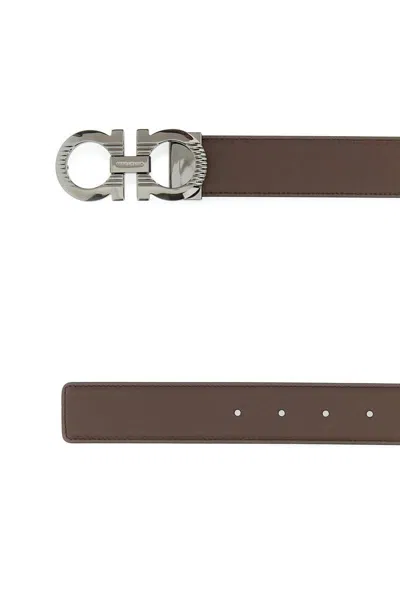 Ferragamo Salvatore  Belt In Cocoabrownnero