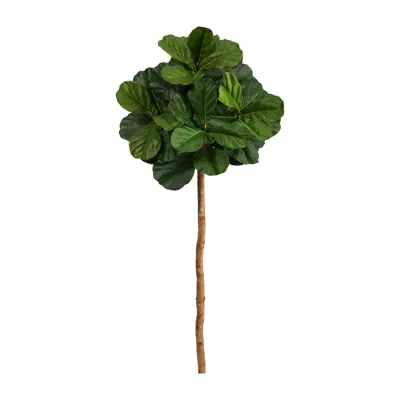 HOMPLANTI 4.5' FIDDLE LEAF ARTIFICIAL TREE (NO POT) 