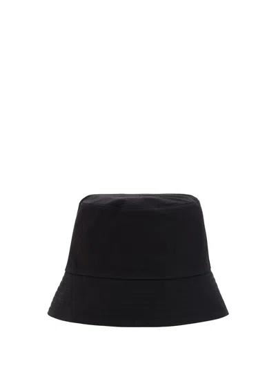 Alexander Mcqueen Logo Graffiti Printed Bucket Hat In Black