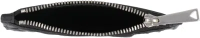 Bottega Veneta Leather Card Holder In Black